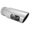 Afe Stainless Steel, With Muffler, 3 Inch Pipe Diameter, Single Exhaust With Dual Exits, Side Exit 49-34131-P